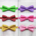 Children Fashion Formal Cotton Bow Tie Kid Classical Dot Bowties Colorful Butterfly Wedding Party Pet Bowtie Tuxedo Ties HB0005