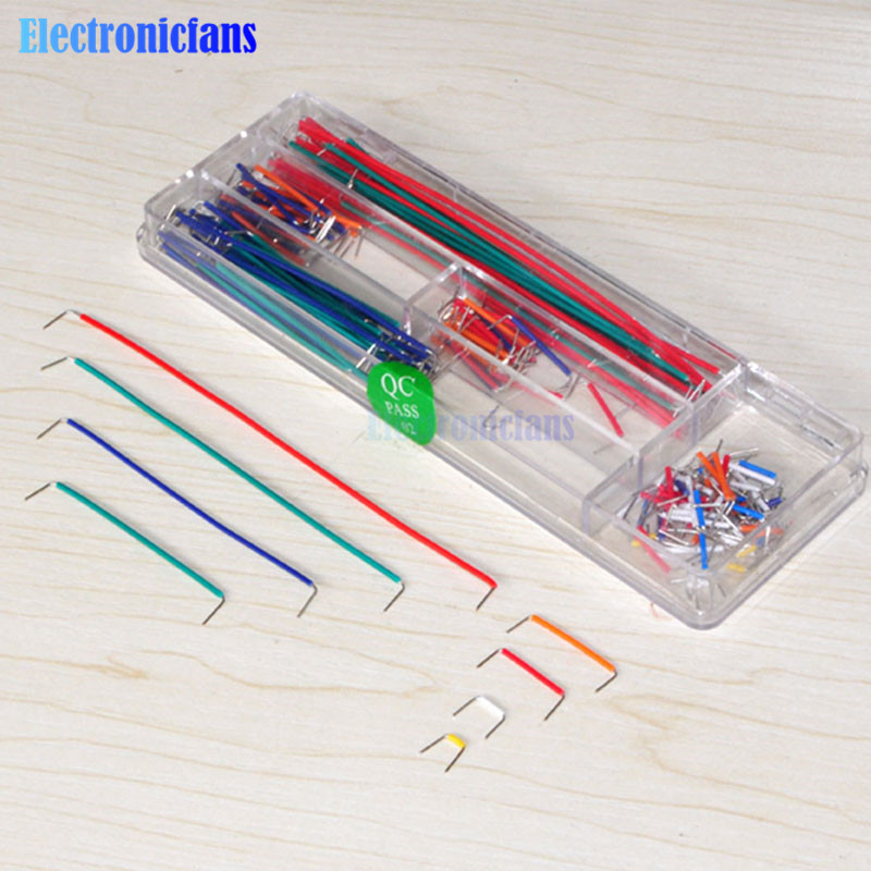 140Pcs/Lot U Shape Shield Solderless Breadboard Jumper Cable Wires Kit for Arduino Best Quality