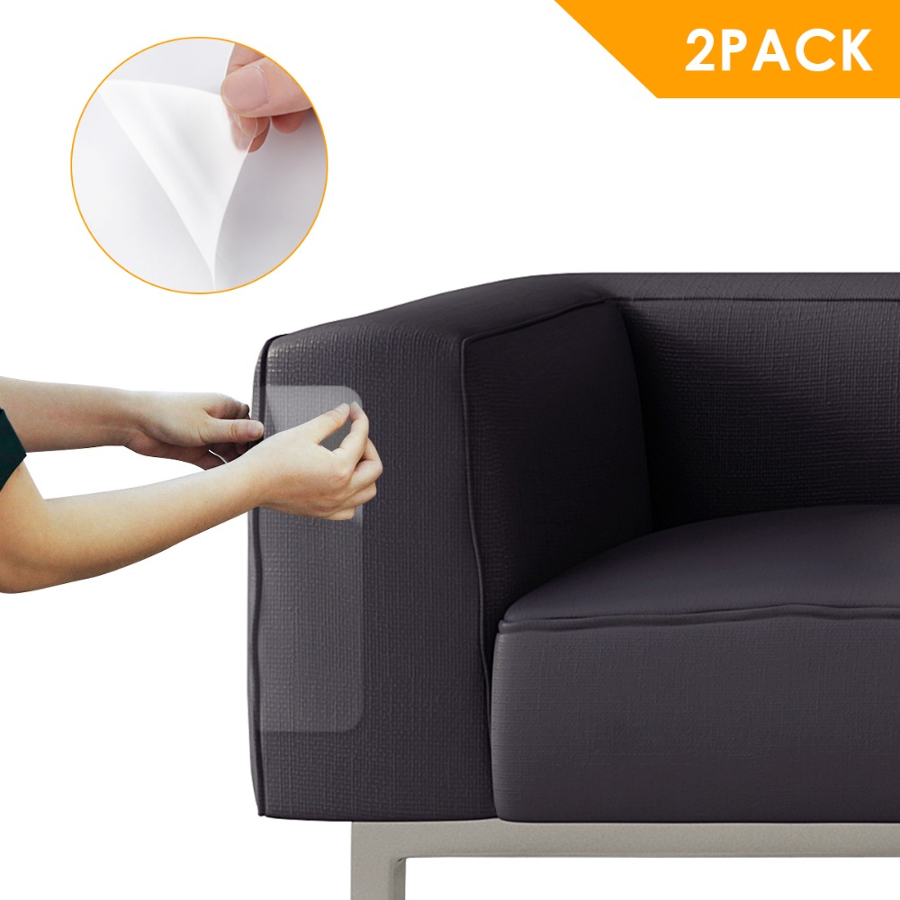 2pcs/Lot Couch Scratch Guard Self-Adhesive Furniture Sofa Claw Protector Sticker Pads For Leather Chairs