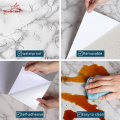 PVC Marble Contact Paper for Countertops Kitchen Cabinet Vinyl Film Removable Self adhesive Wallpaper Home Decor Wall Stickers