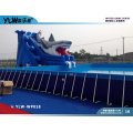 amusement water park,Stents pool play equipment pipe frame pool kit YLW-WP018