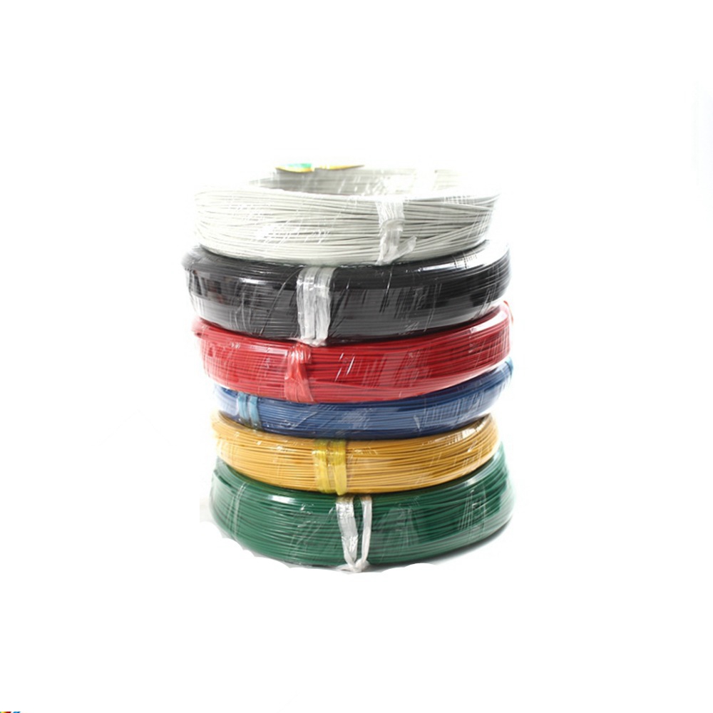 18AWG 0.75mm² BV Single Core Cable Electrical Wire Single Strand Hard Line PVC Insulated Electric Pure Copper Wire 0.75mm Square