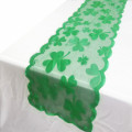 Green tablecloth