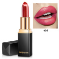 HANDAIYAN Hot Matte Gittle Lipstick Gold Red Lip Color Cosmetics for Women Long Lasting Waterproof Pigment Shimmer Makeup TSLM2