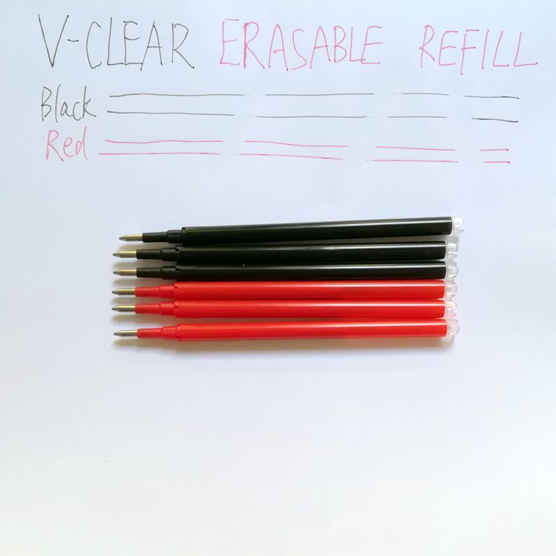 Office School Stationery Erasable Pen Refill 0.7mm Black/Blue Gel Frixion Refill Pen Erasable For Kid Children Student Writing
