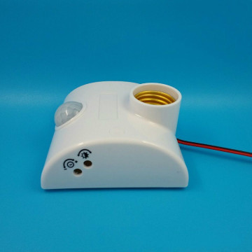 Lamp Base E27 Standard AC 170-250V Lamp Bulb Base Infrared IR Sensor Automatic Wall Light Holder Socket PIR Motion Detector