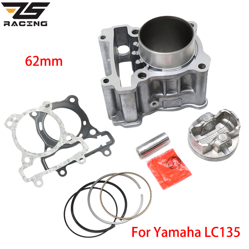 ZS Racing For Yamaha YLC135 Y15ZR FZ150 62mm Motorcycle Espada Block Cyclinder Assembly