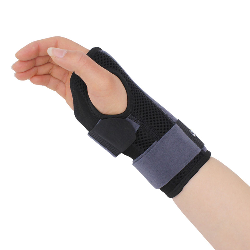 New Adjustable Wrist Fitted Stabilizer Splint Carpal Tunnel Hand Compression Support Wrap for Wrist Injuries Pain Relief