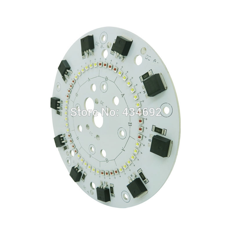 Customize 75W 130MM Diameter 2 Channel 50Leds Cree XPE2 XP-E2 White 6500K Red 625NM High Power Led Aviation Obstruction Lights