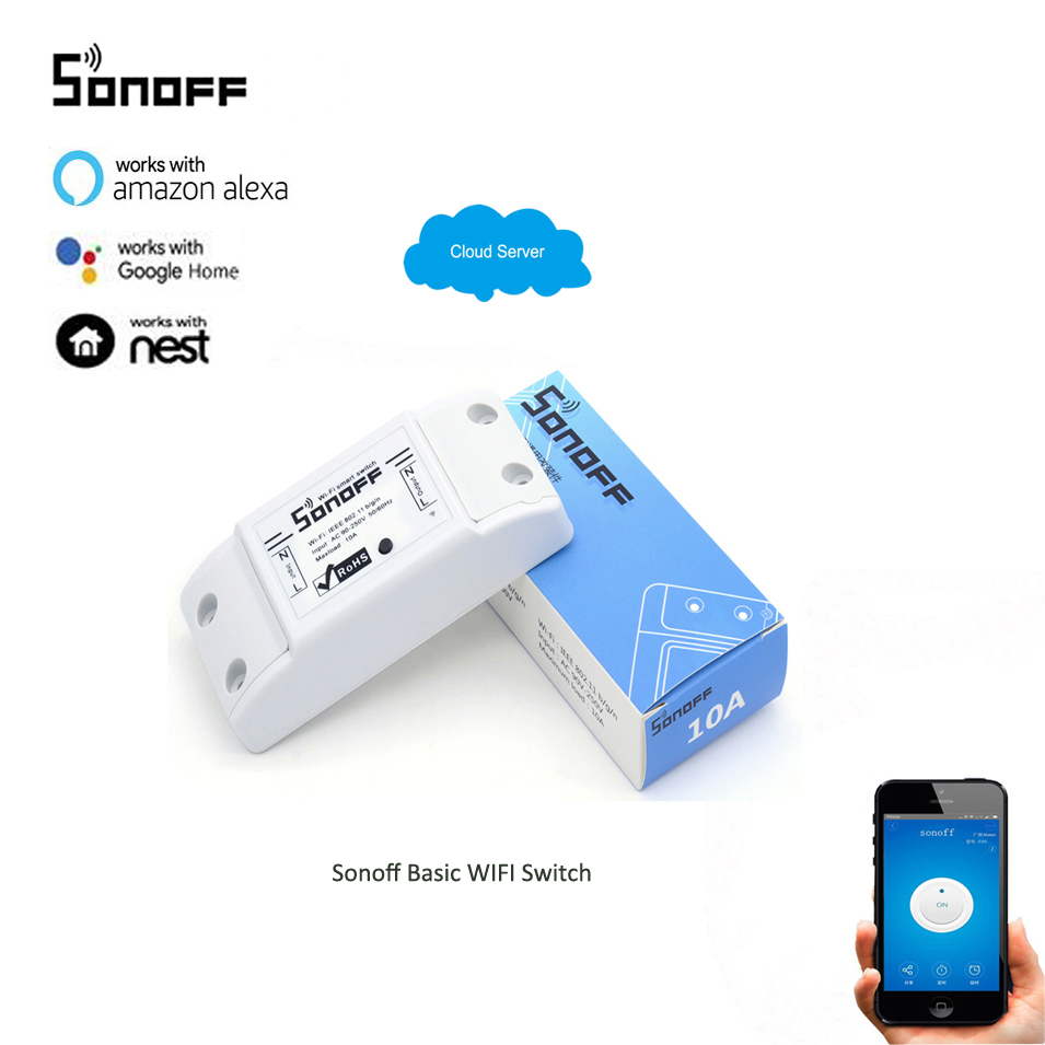 Itead Sonoff Smart Remote Control Wireless Switch Module Modified Low-cost Update Smart Home Solution with Timer for IOS Android