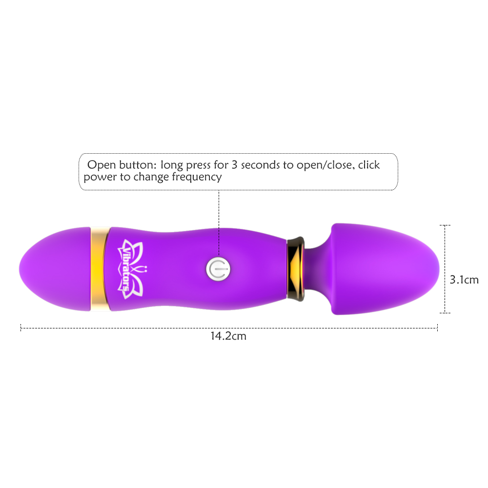 G spot Vibrtor For Women Clitoris Stimulator 12Speed Silicone Dildo AV Wand Vibrator For Couple Anal Plug Massager Adult Sex Toy