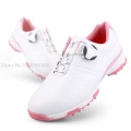 PGM 2020 Women Golf Shoes Breathable Rotating Buckle Sneakers Womens Auto Lacing Waterproof Microfiber Anti-slip Golf Shoes