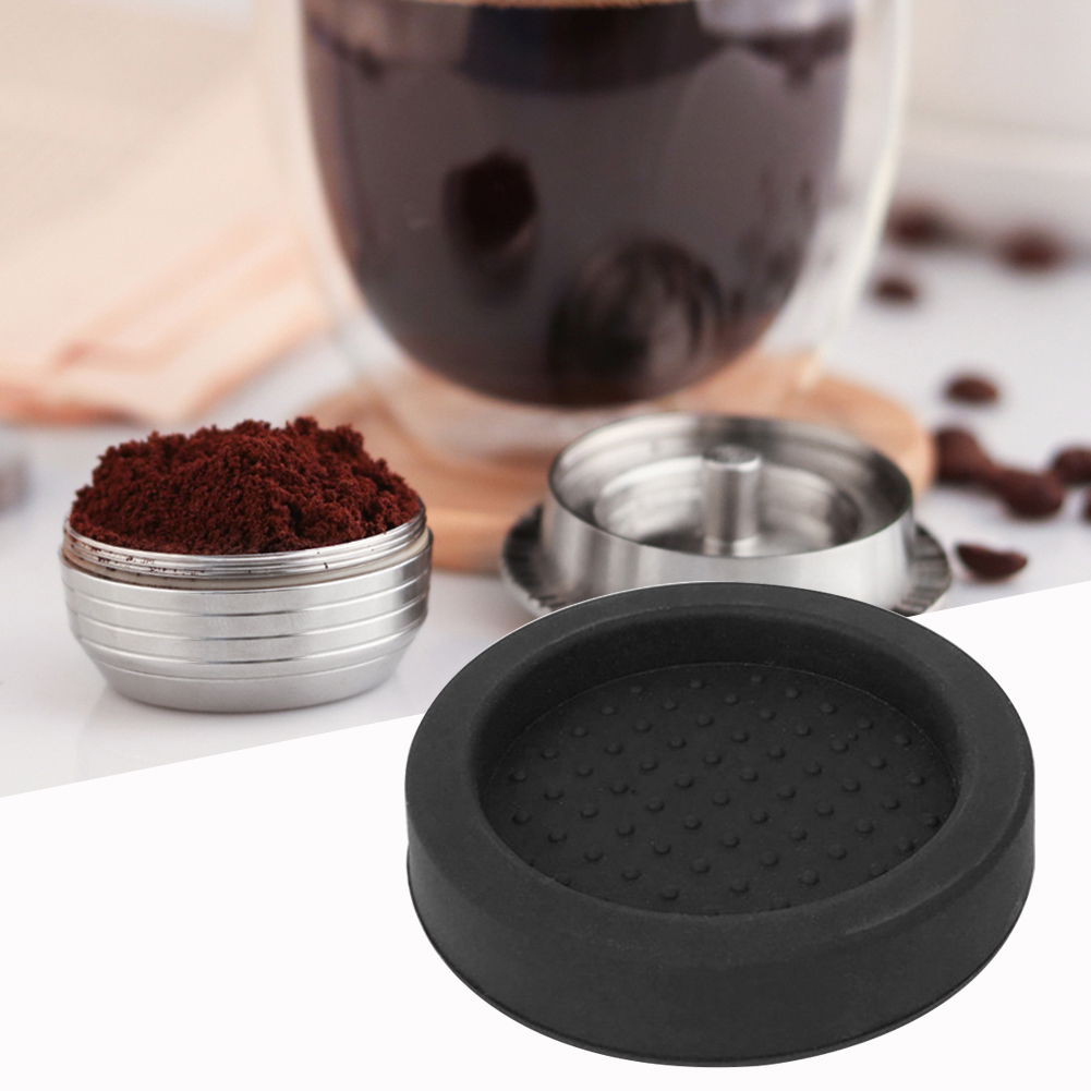 Non-slip Espresso Coffee Tamper Pad Silicone Coffee Hammer Mat Coffee Powder Maker Pressure Cushion