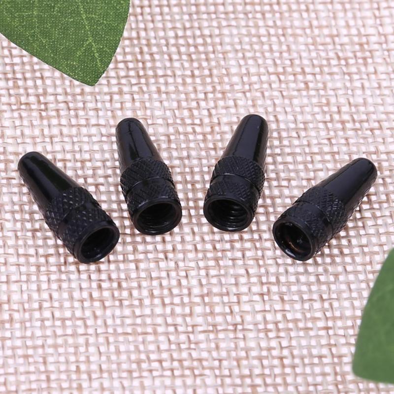12pcs Aluminum Alloy Mountain Bike Valve Caps MTB Bicycle Tire Wheel Stem French Air Valve Caps Cover Adapter Bicycle Accessorie