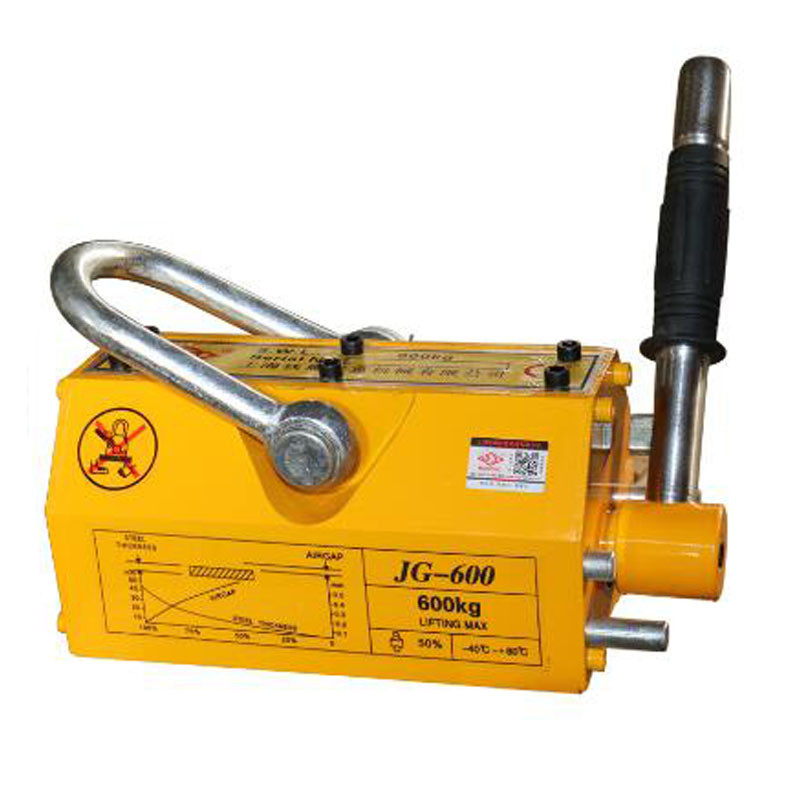 Strong Industrial Iron Electromagnet Jack Magnetic Crane Lifter 600kg Electromagnet Suction Cup YS-600