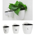 Creative Wall Hanging Plant Pot Auto Absorb Water Flowerpot Home Decor Gift Flower Pots & Planters Drop Shipping
