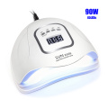 90W SUNX5MAX Nail Dryer 45 PCS LEDs UV LED Nail Lamp For Gel Polish Dual Power Quick Drying With Auto Sensor Manicure Salon Lamp