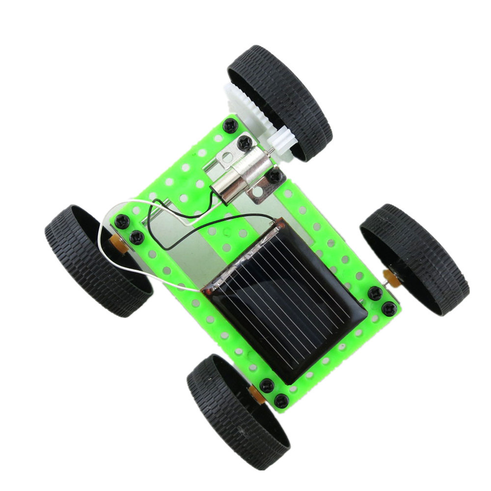 Solar Toys For Kids 1 Set Mini Powered Toy DIY Solar Powered Toy DIY Car Kit Children Educational Gadget Hobby Funny 2020 gift