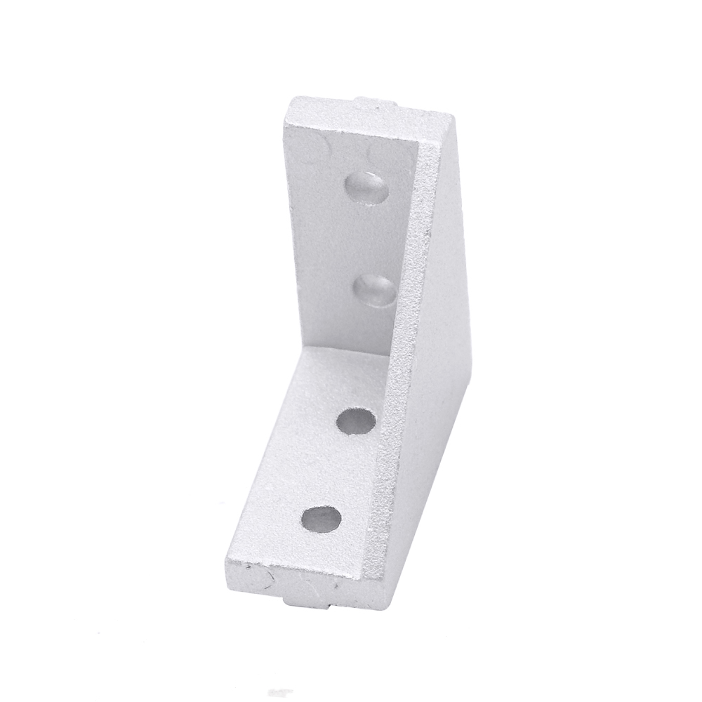 2040 Corner Bracket Aluminum 20x40 L connector Bracket Fastener For 2040 Profile,3Pcs/lot