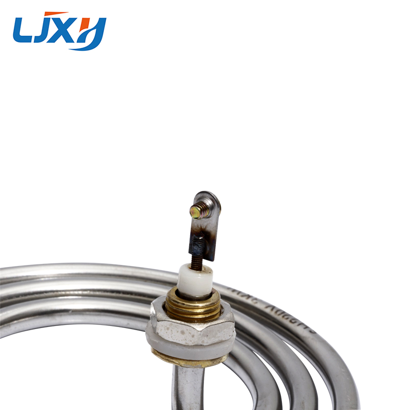 LJXH Coil Heating Element Circle Water Heater Pipe AC220V/380V 3KW 201/304Stainless Steel Electric Parts for Water Bucket/Tank