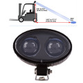10pcs Blue Forklift LED Light Warehouse Safey Warning Lamp Spot 10-80V DC 550LM