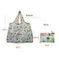 Fashion Unisex Foldable Handy Shopping Bag Reusable Tote Pouch Recycle Waterproof Storage Handbags Sample Travel Bag