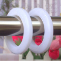 High Quality Roman Plastic Grommet Top Home Decoration Curtain Accessories Plastic Rings Eyelets For Curtains Grommet Top P001-2