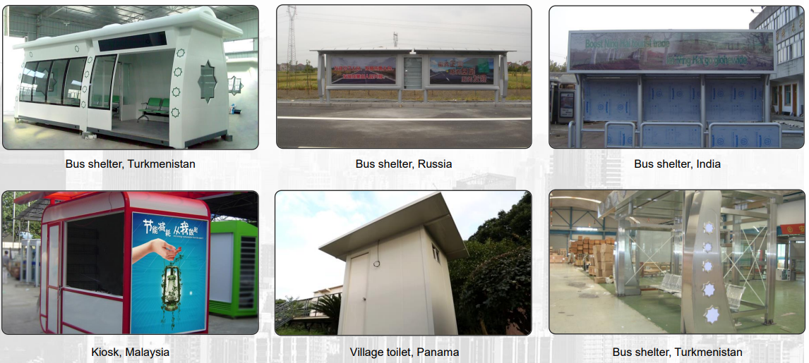 Toncom Bus Shelter Overseas Cases