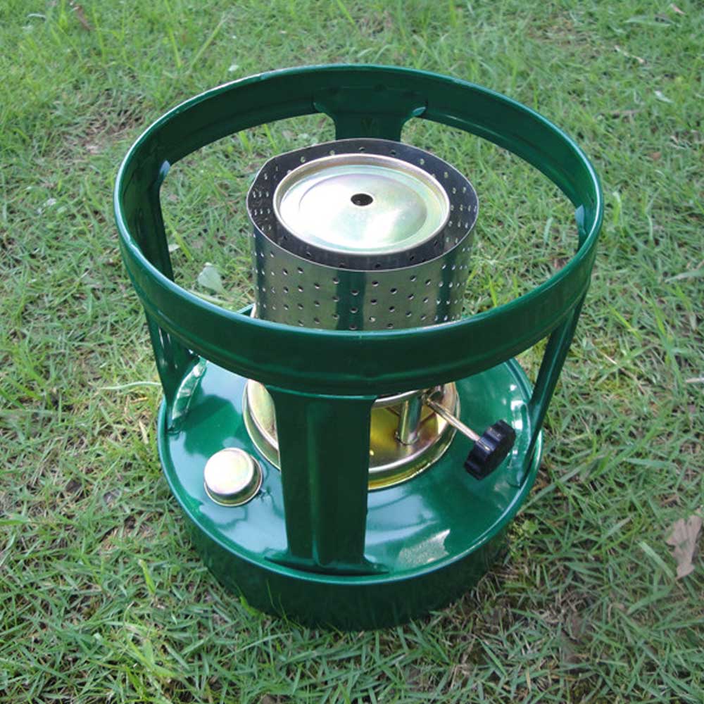 Portable Kerosene Stove 8 Wicks Burner Camping Stove, Outdoor Windproof Hiking Cooking Supplies Cookware Suitable for 5-8 People