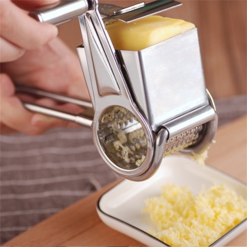 1PC Rotary Cheese Grater Butter Knife Hand Grated Chocolate Ginger Shredded Garlic Coffee Bean Grinder Kitchen Baking Tools