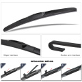 KAWOO For INFINITI M37 26"19" 2010 2011 2012 2013 2014 Car Soft Natural Rubber Clean The Windshield Wipers Blades Fit U Hook Arm