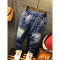 Children Broken Hole Pants boys Trousers Baby Boys Jeans Brand Fashion Autumn 2-6years Kids Trousers Children Clothing
