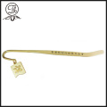 Gold name enamel bookmarks custom