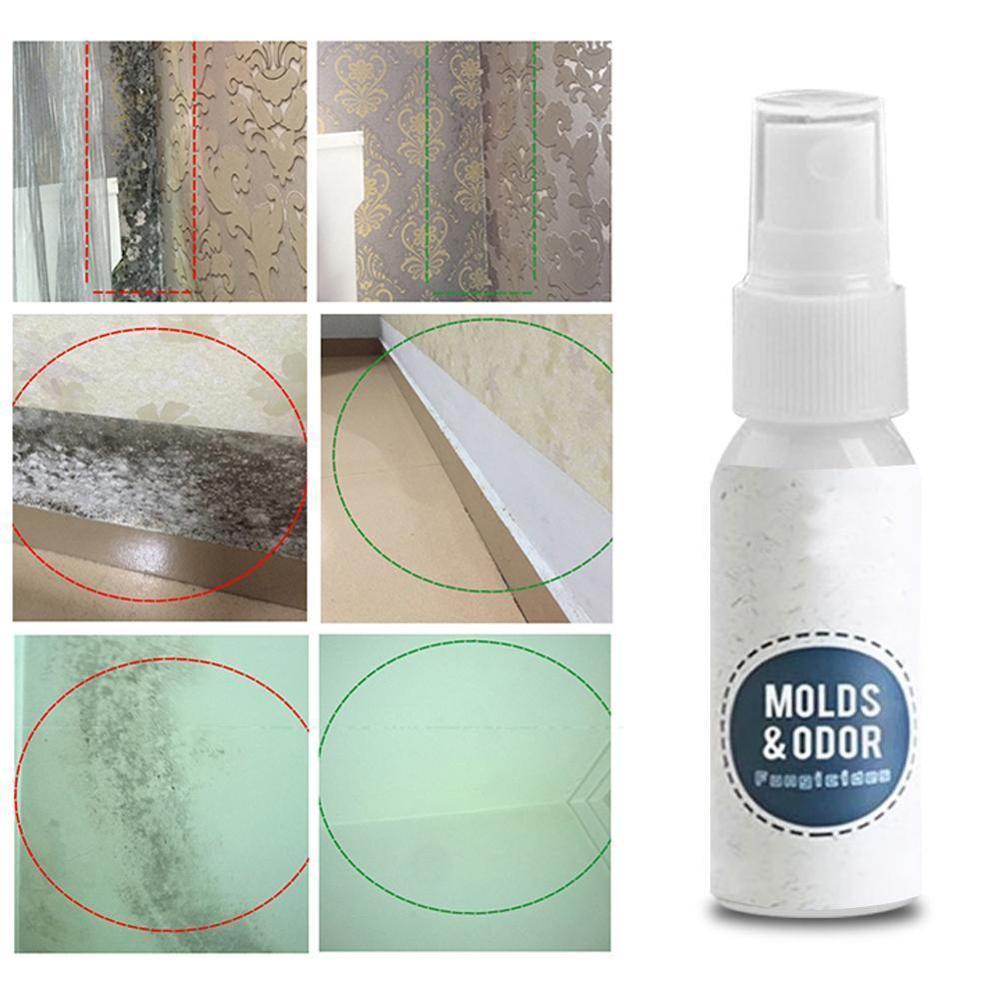 30/50/100ML Mildew Cleaning Spray Household Tile Cleaner Floor Wall Mold Mildew Fungicide Detergent Mold Remover Stain Cleaner