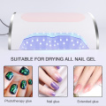 54W LED UV Lamp Nail Dryer Nail Dust Suction Collector Vacuum Cleaner 25000RPM Nail Drill Polishing Manicure Pedicure Machine