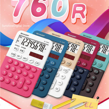 EL-760R office solar electronic calculator fashion cute cartoon candy color mini compact calculator calculadoras gift