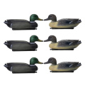 6 Pcs 3D Lifelike Duck Decoy Floating Lure w/ Keel PE Duck Hunting Decoy for Outdoor Hunting Fishing Attracting Ducks