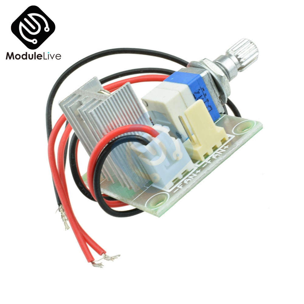 LM317 DC-DC 3.25-15V To 1.25V-13V Linear Converter Buck Voltage Regulator Board Speed Control Module Automatic Protection