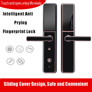 Security Electronic Keyless Door Lock Digital Smart APP WIFI Touch Screen Keypad Password Lock Door Fingerprint Smart Lock