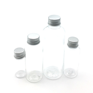 20PCS 10ML 30ML 50ML 100ML Cream Lotion Cosmetic Container Travel Kits Empty Small Plastic Bottle with Screw Cap