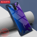 Military airbag Anti-fall shell Case OPPO A9 2020 Clear Acrylic PC +TPU Shockproof Armor Back Cover Oppo A5 2020 Case