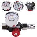 High Quality Spray Paint Gun Air Regulator Gauge & Adapter Pneumatic Spray Gun Accessories