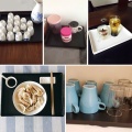 Black White Rectangular Hotel Melamine Tray Water Cup Tea Tray Creative Plastic Room Washing Storage Trays