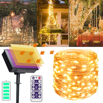 Solar Led String Lights Outdoor 32M/22M/12M LED Solar Garland Fairy String Light For Party Garden Christmas Decoration Lamp