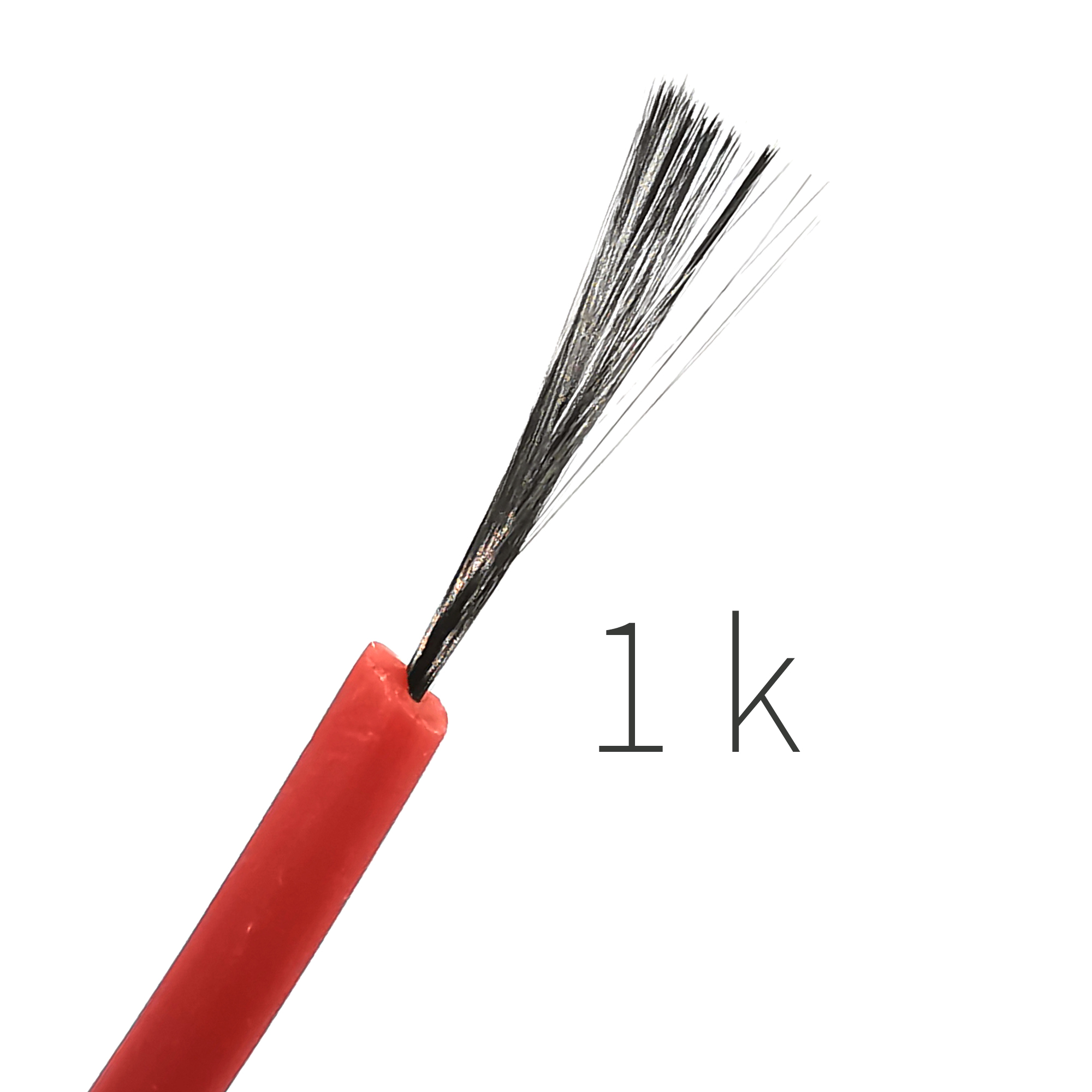 1k 410ohm silicone rubber carbon fiber heating cable 5V-220V floor heating low cost high quality infrared heating wire