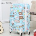 Chupermore Fashion Creative Rolling Luggage Spinner Men Suitcase Wheels 20 inch Women Carry On Travel Bags Password Trolley