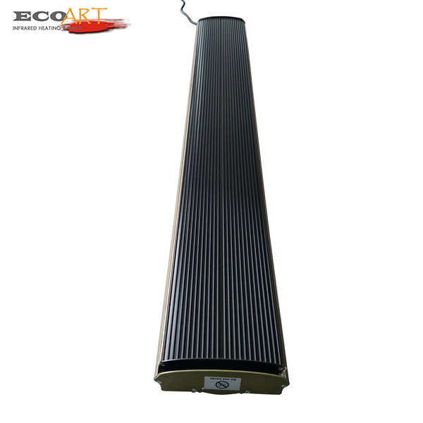 Eco Art Outdoor Infrared Heater , 2400W Outdoor Patio Heater wall mounted heater with Smart thermostat
