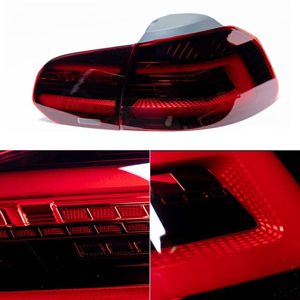 HCMOTIONZ LED Rear lights For Volkswagen Golf 6 MK6 GTI GTD R TSI 2008-2013