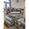 Gray coated Fiberglass Cloth in roll Plain Weave 430g per square meter double silicon coated