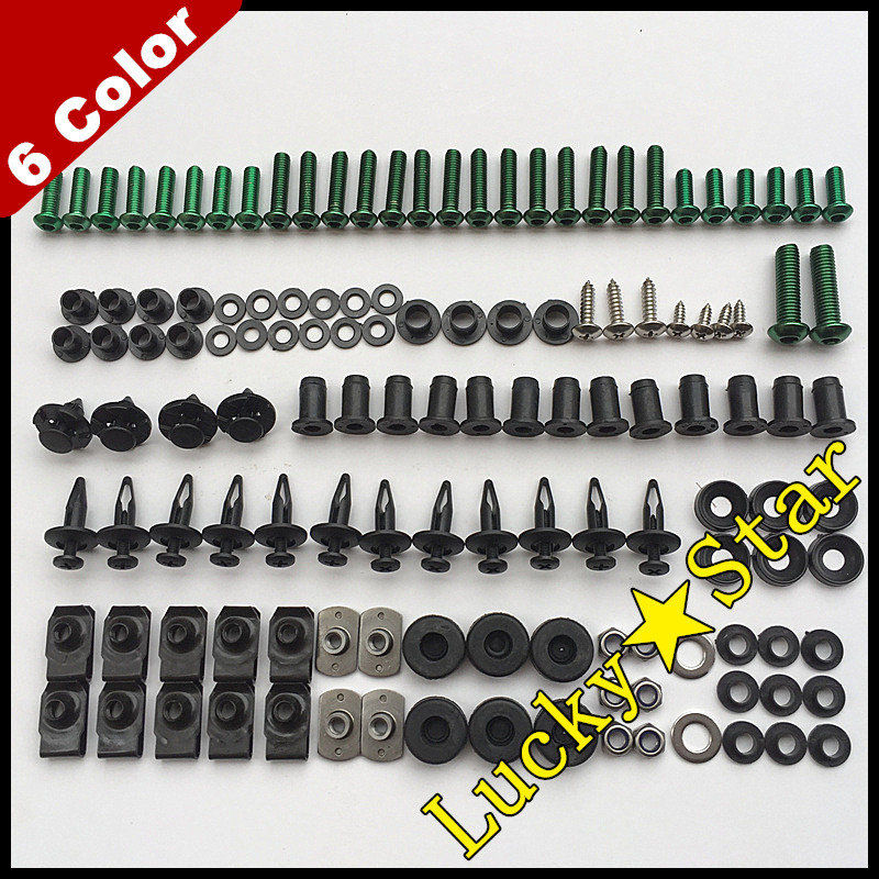 Full Body Fairing Bolt Screw Fastener Fixation Kit 100% For HONDA VFR800 VFR 800 1998 1999 2000 2001 98 90 99 00 01 SIL